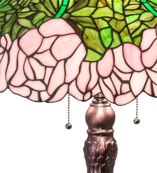 The Tiffany Cabbage Rose by Meyda Lighting - Image 7