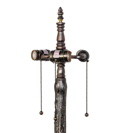22" High Tiffany Tree Table Base - Image 2