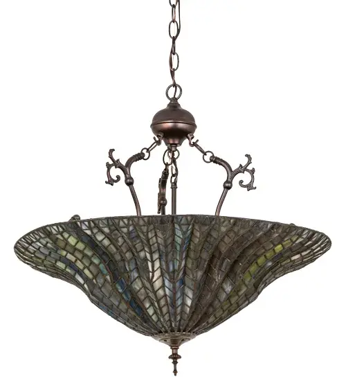 The Meyda Tiffany - Tiffany Lotus Leaf by Meyda Lighting - Image 3