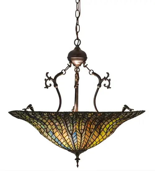 The Meyda Tiffany - Tiffany Lotus Leaf by Meyda Lighting - Image 4