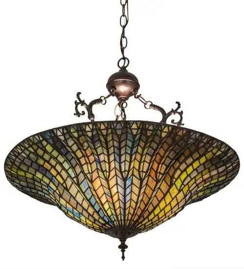 The Meyda Tiffany - Tiffany Lotus Leaf by Meyda Lighting - Image 6