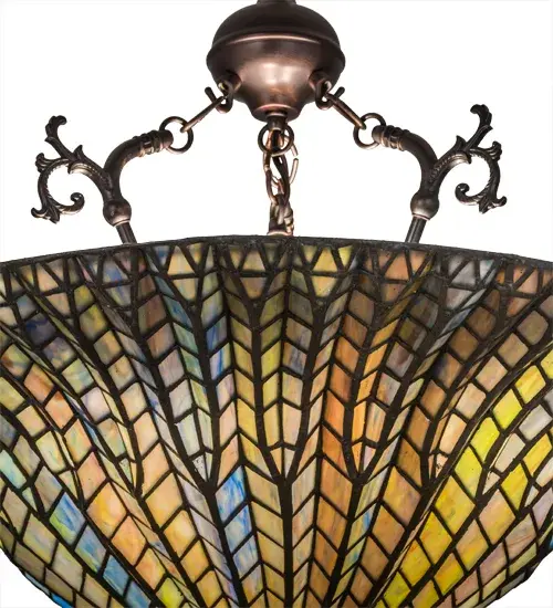 The Meyda Tiffany - Tiffany Lotus Leaf by Meyda Lighting - Image 8