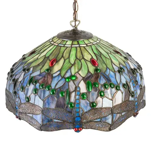 The Meyda Tiffany - Tiffany Hanginghead Dragonfly by Meyda Lighting - Image 4