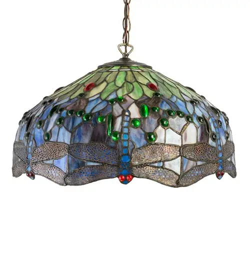 The Meyda Tiffany - Tiffany Hanginghead Dragonfly by Meyda Lighting - Image 5