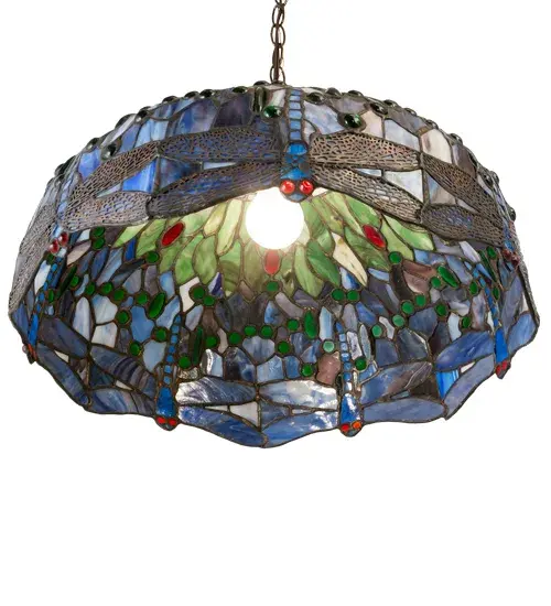 The Meyda Tiffany - Tiffany Hanginghead Dragonfly by Meyda Lighting - Image 6