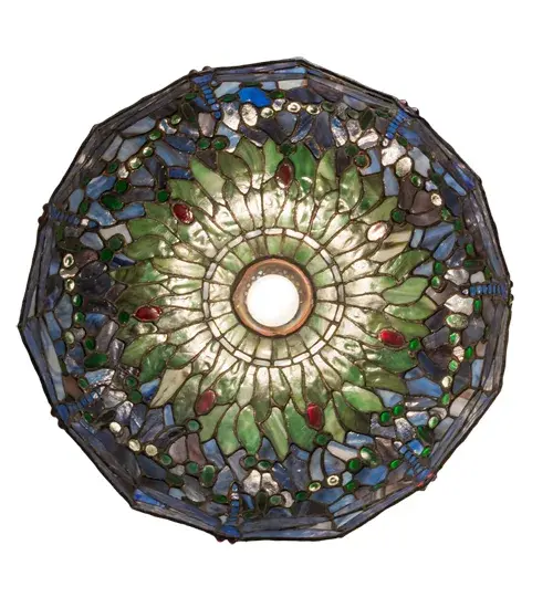 The Meyda Tiffany - Tiffany Hanginghead Dragonfly by Meyda Lighting - Image 7