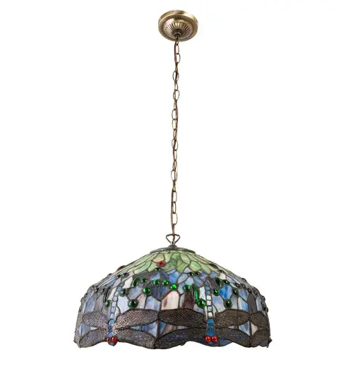 The Meyda Tiffany - Tiffany Hanginghead Dragonfly by Meyda Lighting - Image 10