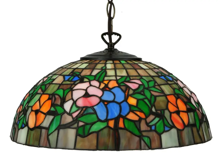 The Meyda Tiffany - Hanging Pansy by Meyda Lighting