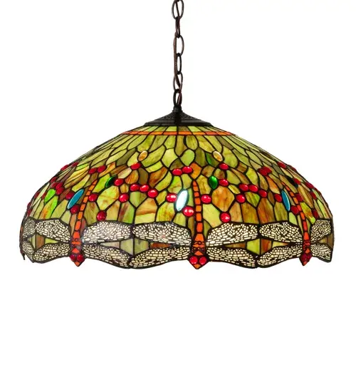 The Meyda Tiffany - Tiffany Hanginghead Dragonfly by Meyda Lighting - Image 2