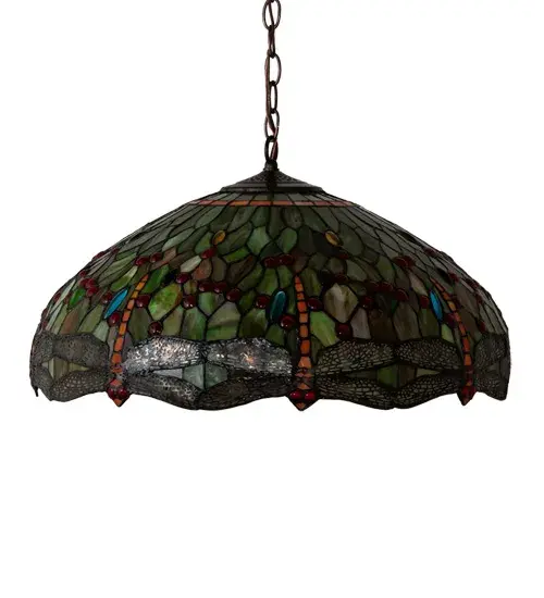 The Meyda Tiffany - Tiffany Hanginghead Dragonfly by Meyda Lighting - Image 3