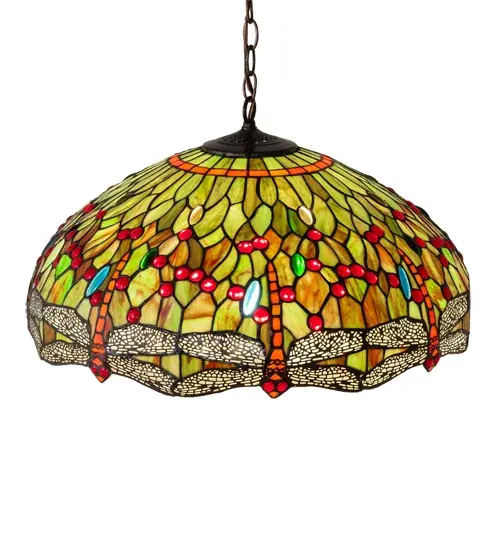 The Meyda Tiffany - Tiffany Hanginghead Dragonfly by Meyda Lighting - Image 4