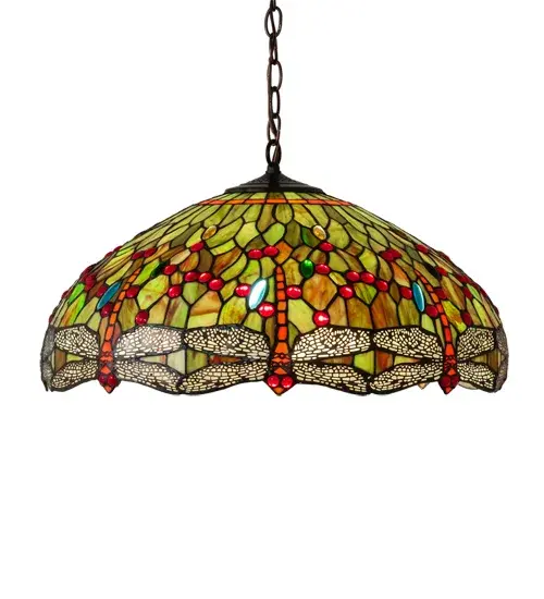 The Meyda Tiffany - Tiffany Hanginghead Dragonfly by Meyda Lighting - Image 5