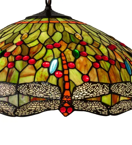 The Meyda Tiffany - Tiffany Hanginghead Dragonfly by Meyda Lighting - Image 8