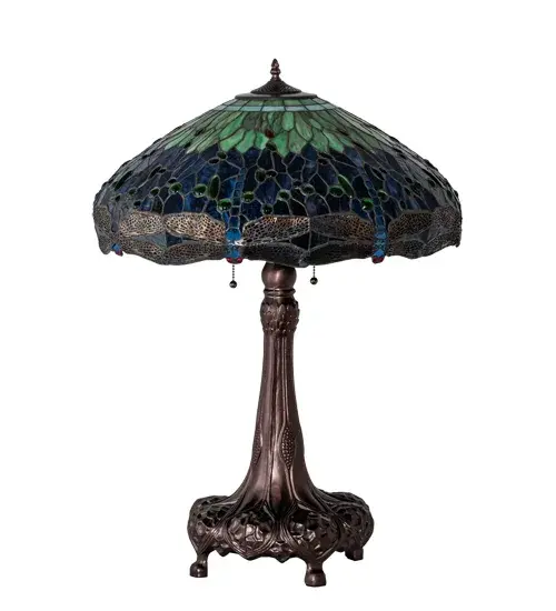 The Meyda Tiffany - Tiffany Hanginghead Dragonfly by Meyda Lighting - Image 3