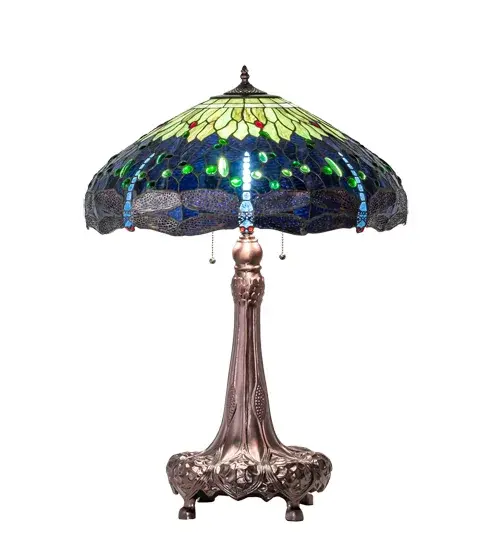 The Meyda Tiffany - Tiffany Hanginghead Dragonfly by Meyda Lighting - Image 5