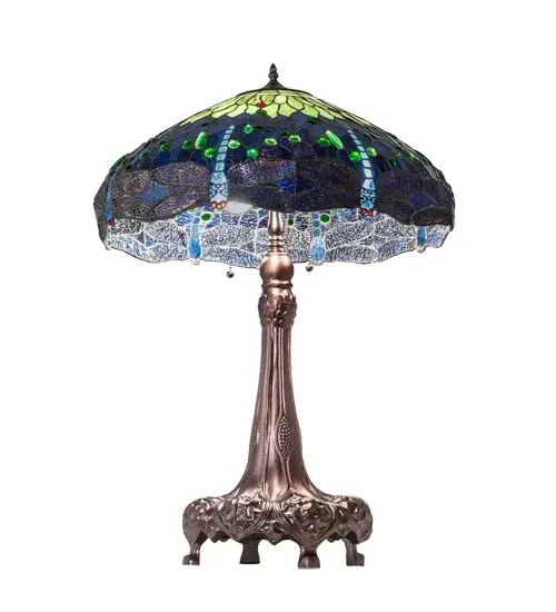 The Meyda Tiffany - Tiffany Hanginghead Dragonfly by Meyda Lighting - Image 6