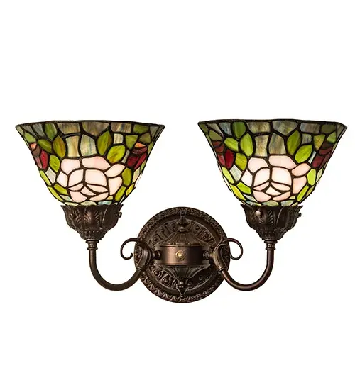 The Meyda Tiffany - Tiffany Rosebush by Meyda Lighting - Image 5
