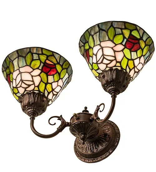 The Meyda Tiffany - Tiffany Rosebush by Meyda Lighting - Image 6