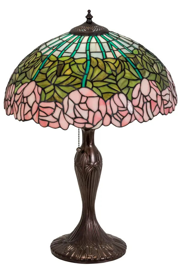 The Tiffany Cabbage Rose by Meyda Lighting - Image 1