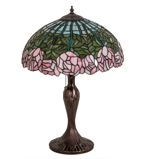 The Tiffany Cabbage Rose by Meyda Lighting - Image 3