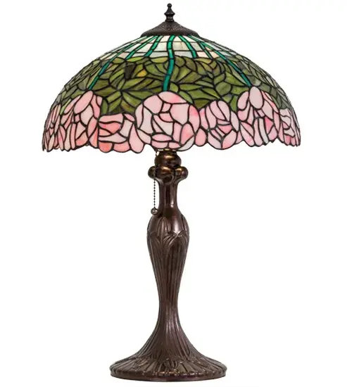The Tiffany Cabbage Rose by Meyda Lighting - Image 5