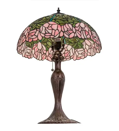 The Tiffany Cabbage Rose by Meyda Lighting - Image 6