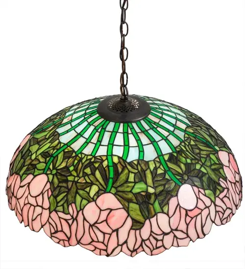 The Meyda Tiffany - Tiffany Cabbage Rose by Meyda Lighting - Image 4