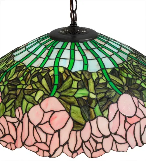 The Meyda Tiffany - Tiffany Cabbage Rose by Meyda Lighting - Image 8