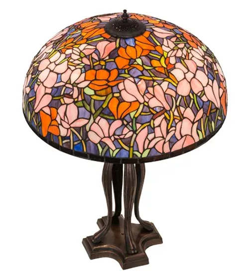 The Tiffany Magnolia by Meyda Lighting - Image 4