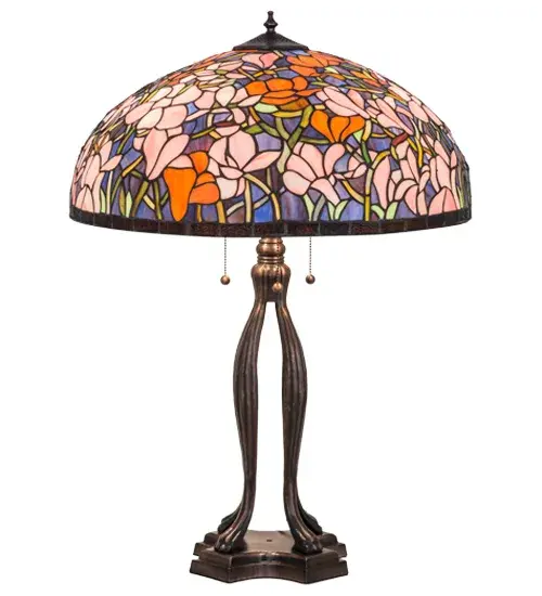The Tiffany Magnolia by Meyda Lighting - Image 5