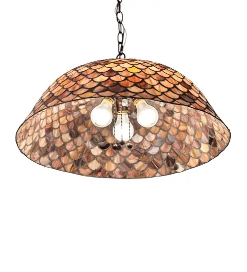 The Meyda Tiffany - Tiffany Fishscale by Meyda Lighting - Image 6