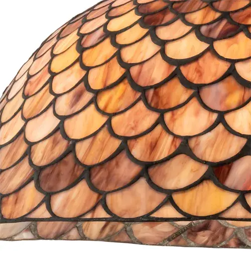The Meyda Tiffany - Tiffany Fishscale by Meyda Lighting - Image 8