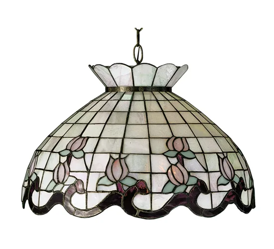 Roseborder One Light Pendant in Mahogany Bronze