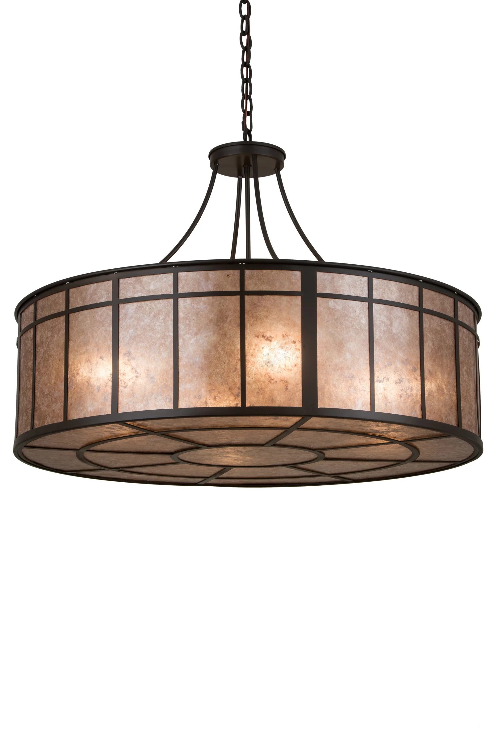 36"W Glendale Mission Inverted Pendant