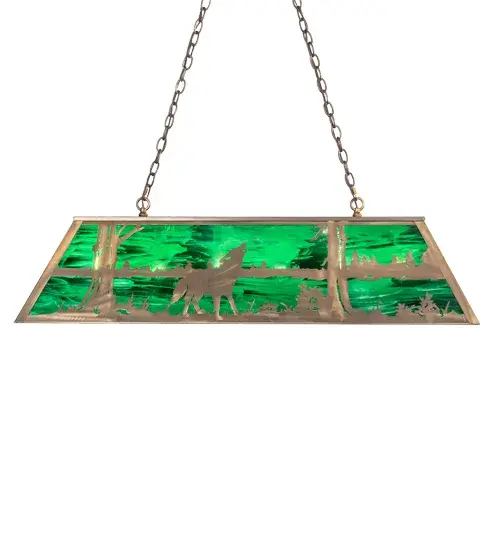 The Meyda Tiffany - Wolf At Lake by Meyda Lighting - Image 5