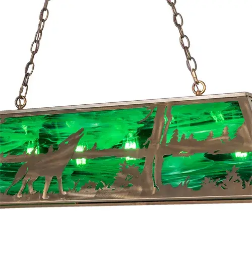 The Meyda Tiffany - Wolf At Lake by Meyda Lighting - Image 6