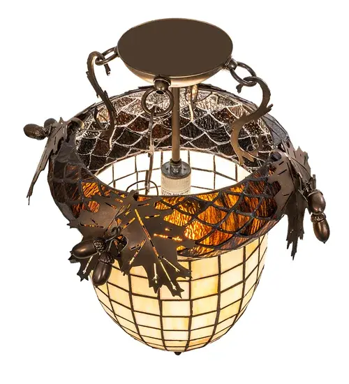 The Oak Leaf & Acorn by Meyda Lighting - Image 4