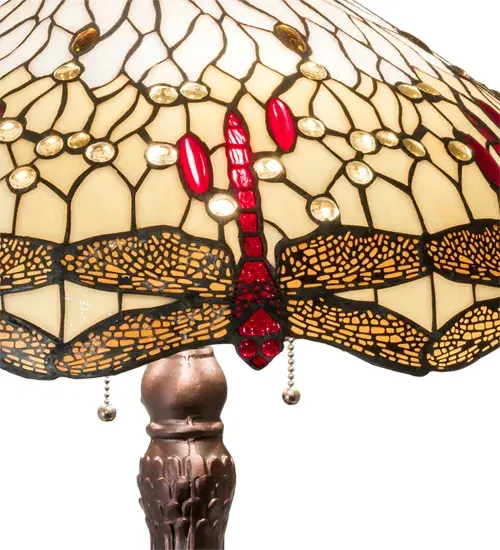 The Meyda Tiffany - Tiffany Hanginghead Dragonfly by Meyda Lighting - Image 7