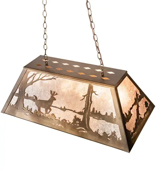 The Meyda Tiffany - Deer At Lake by Meyda Lighting - Image 4