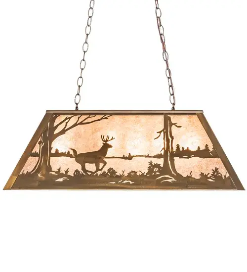 The Meyda Tiffany - Deer At Lake by Meyda Lighting - Image 5