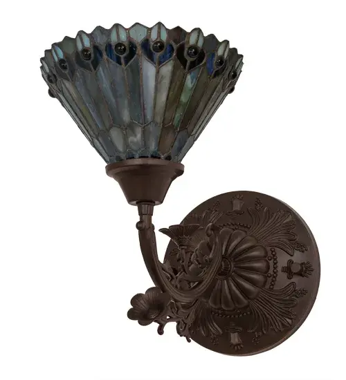 The Tiffany Jeweled Peacock by Meyda Lighting - Image 2
