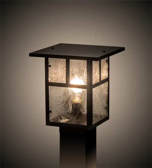 9" Square "T" Mission Deck Light