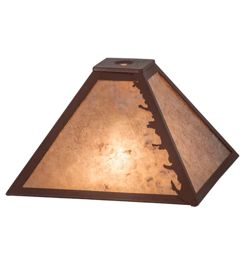 Leaf Edge Shade in Rust