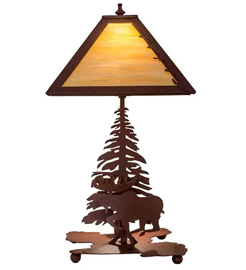 The Meyda Tiffany - Moose On The Loose by Meyda Lighting - Image 5