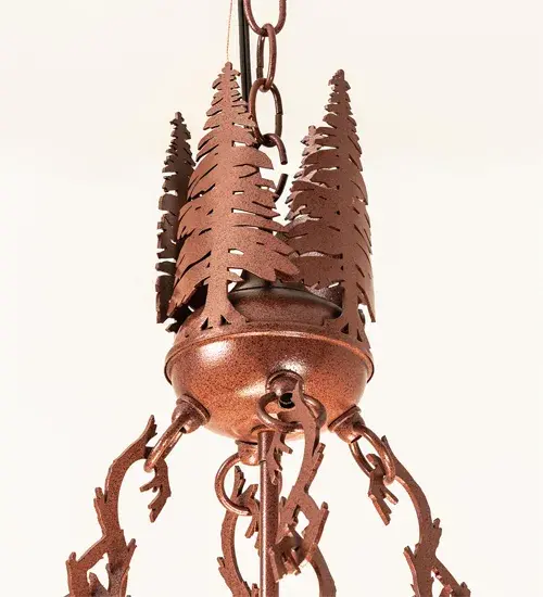 The Meyda Tiffany - Moose At Dusk by Meyda Lighting - Image 9