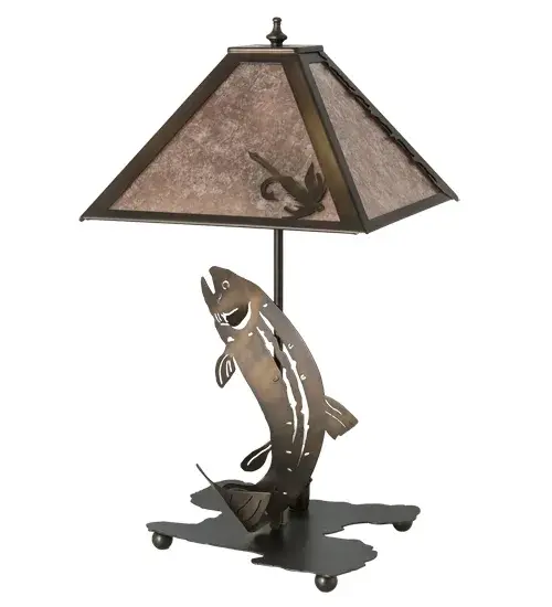 The Meyda Tiffany - Leaping Trout by Meyda Lighting - Image 3