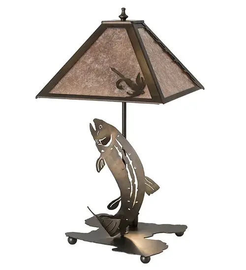 The Meyda Tiffany - Leaping Trout by Meyda Lighting - Image 4