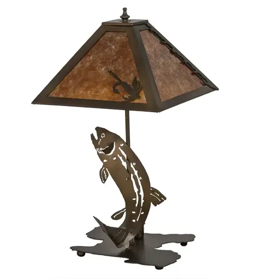 The Meyda Tiffany - Leaping Trout by Meyda Lighting - Image 3
