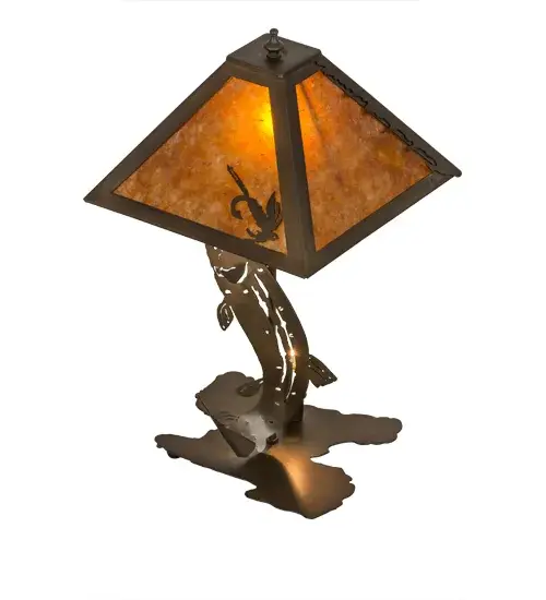 The Meyda Tiffany - Leaping Trout by Meyda Lighting - Image 4