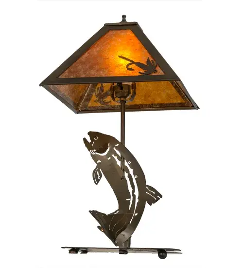 The Meyda Tiffany - Leaping Trout by Meyda Lighting - Image 6
